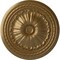 Ekena Millwork Alexa Ceiling Medallion (Fits Canopies up to 2 7/8"), Hand-Painted Pale Gold, 20 1/2"OD x 1 7/8"P CM20ALPAS - alternate 1
